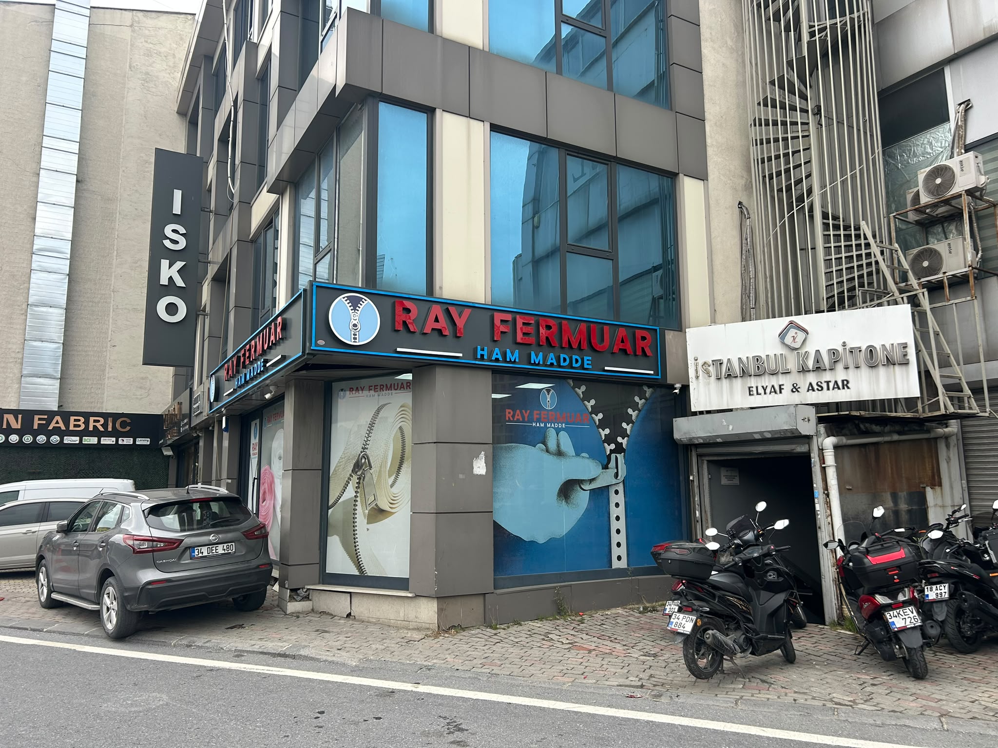 Fermuar Hammadde
