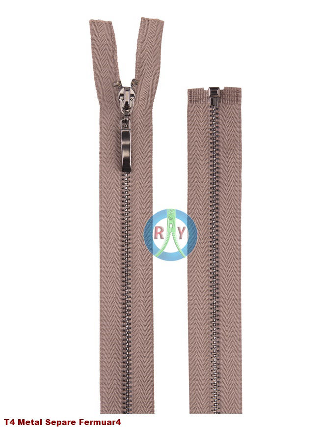 T4 Metal Separe Zipper 4